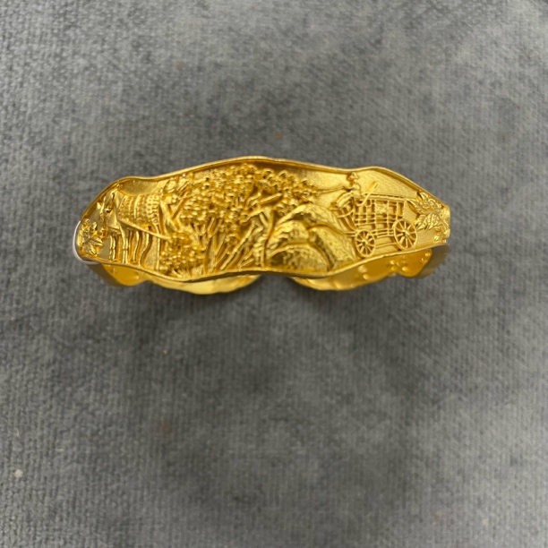 73.99克 足金999 手工车马 下单即锁价 (金条)黄金不支持退换