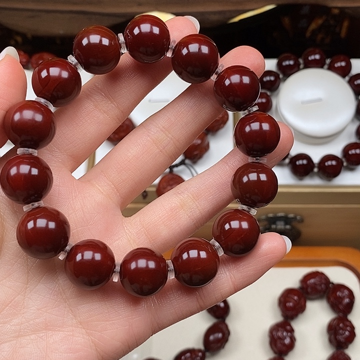 榆***龙手串橄榄核橄榄核回血