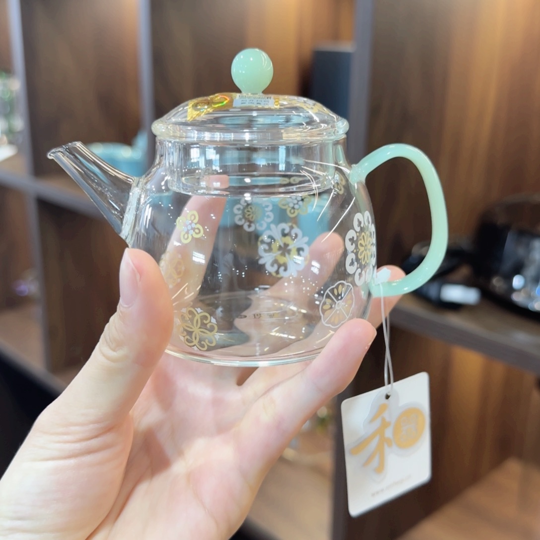 禾器皮球花言卿壶浅玉色