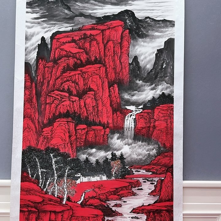 国画书法作品多次参加