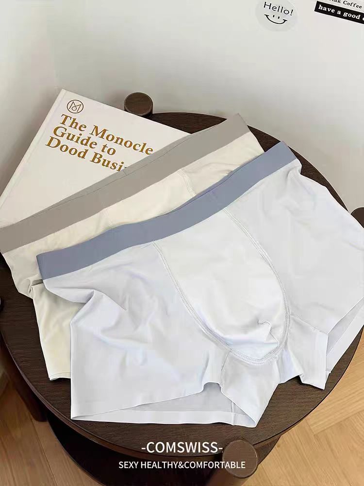 直播链接过款 800-999号 三条装 男装内裤夏季平角内裤（非主图）