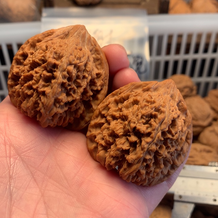 方***5把件文玩核桃满天星