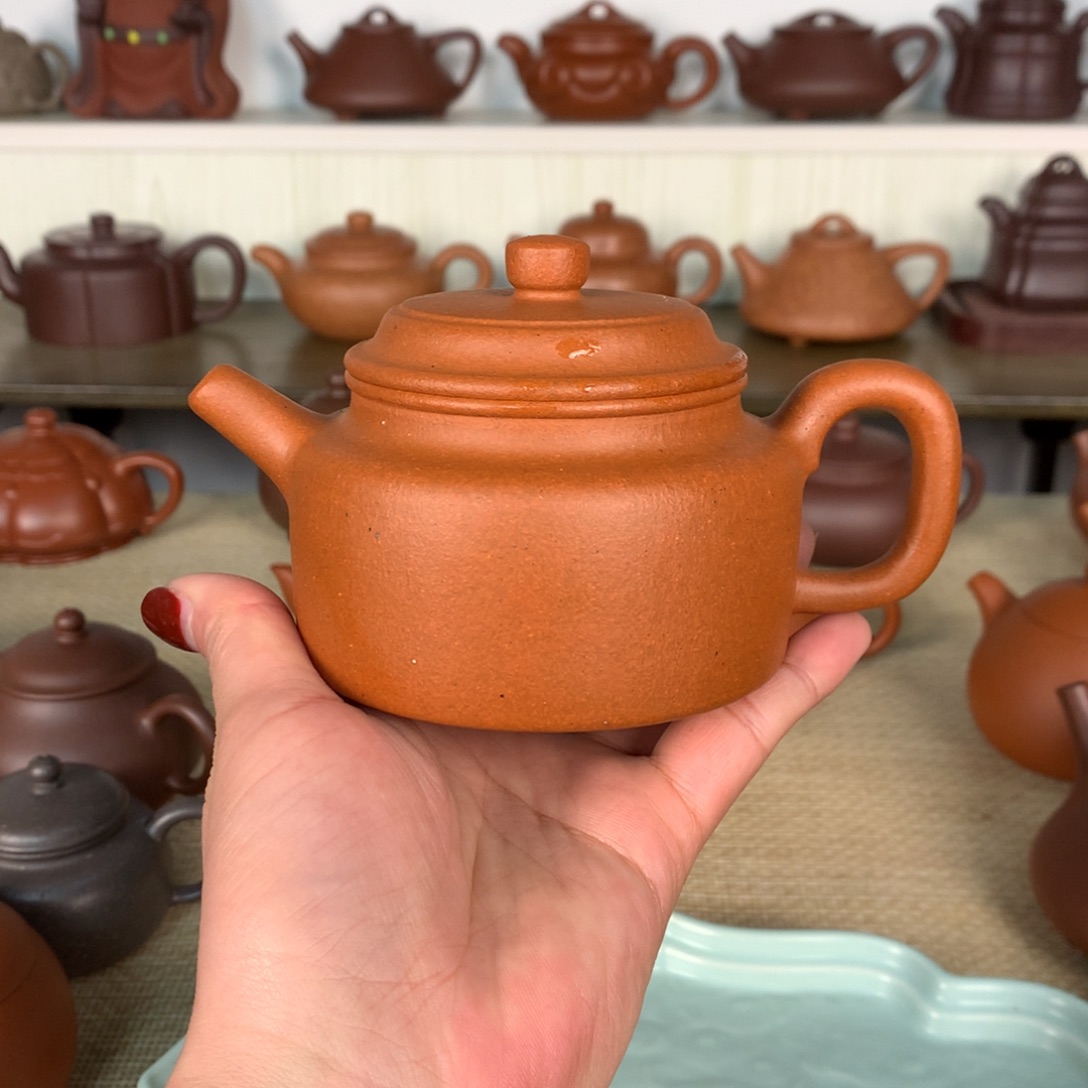 紫砂茶壶全手工德钟容量200