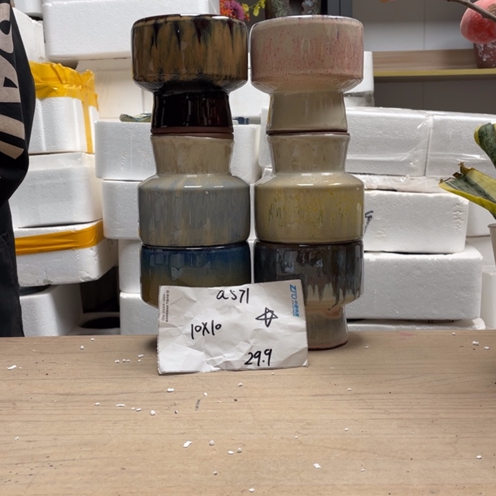 粗陶多肉花盆微瑕571