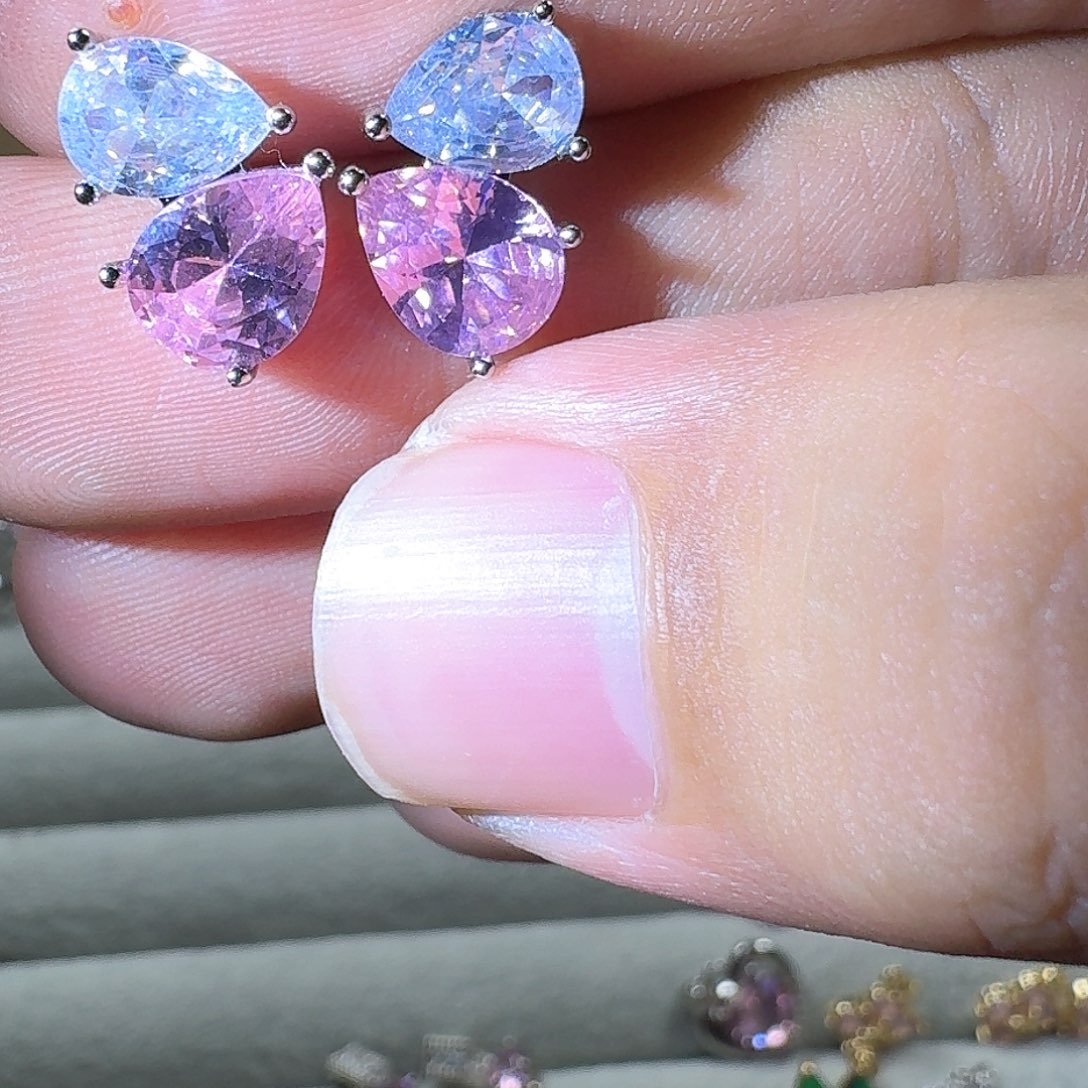 芙蓉石戒指银S925镶嵌