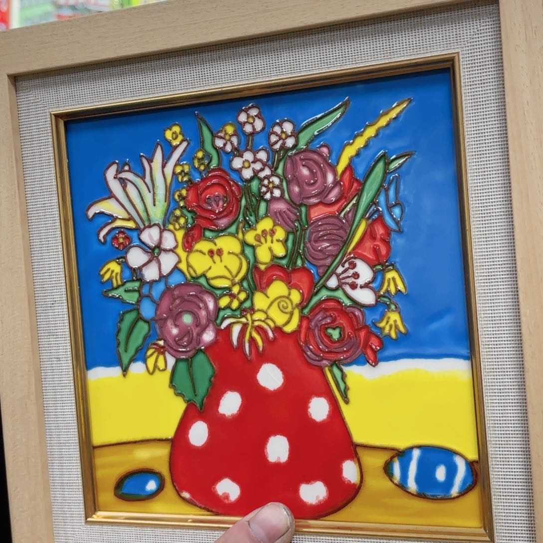 瓷片28.28连画带框特价福利