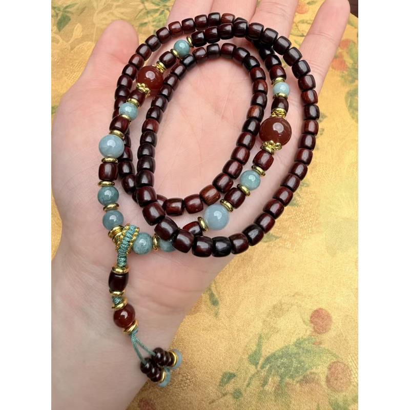 D1321-小叶紫檀多圈手串