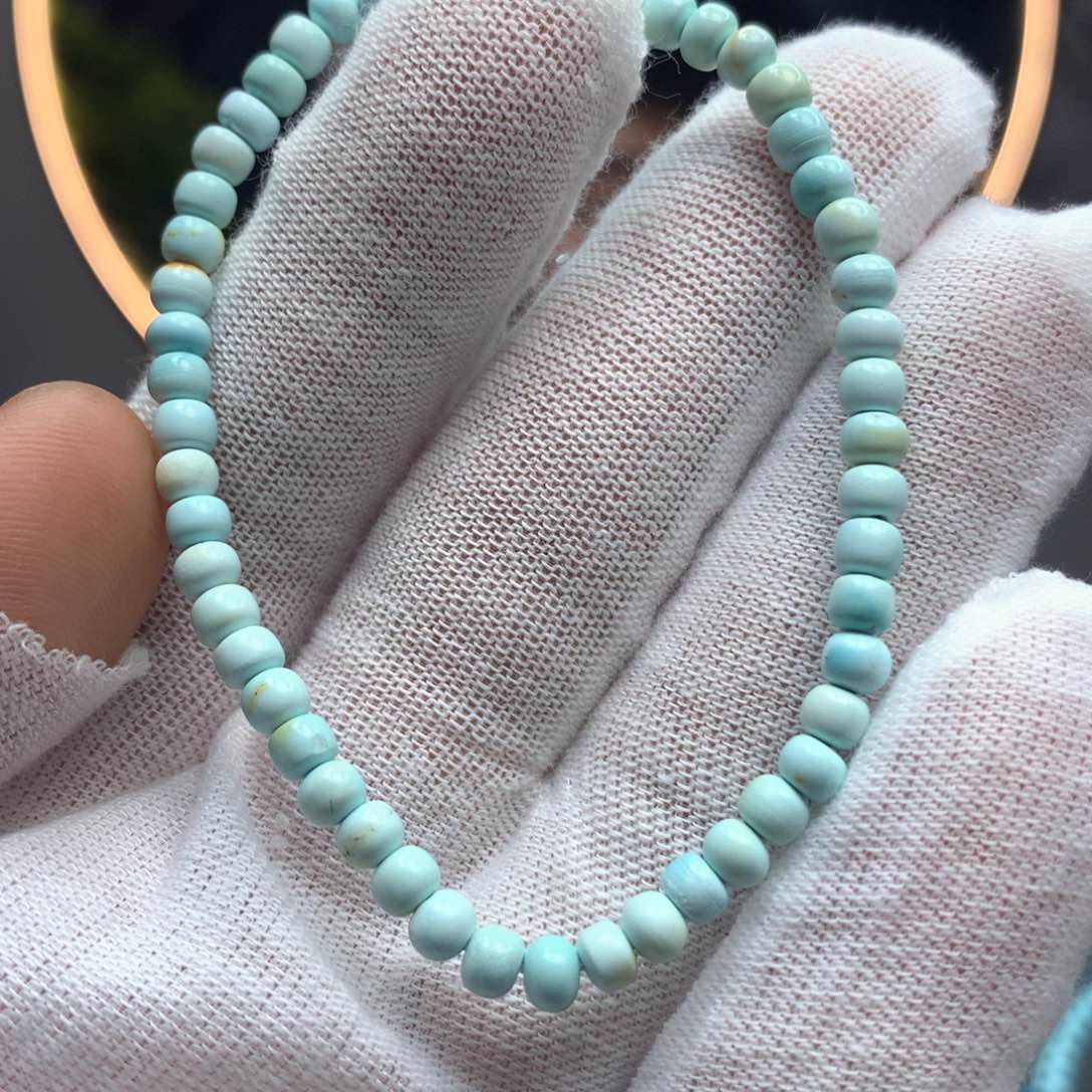 绿松石未镶嵌挂件