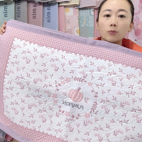 棉特价紫色南瓜纯棉