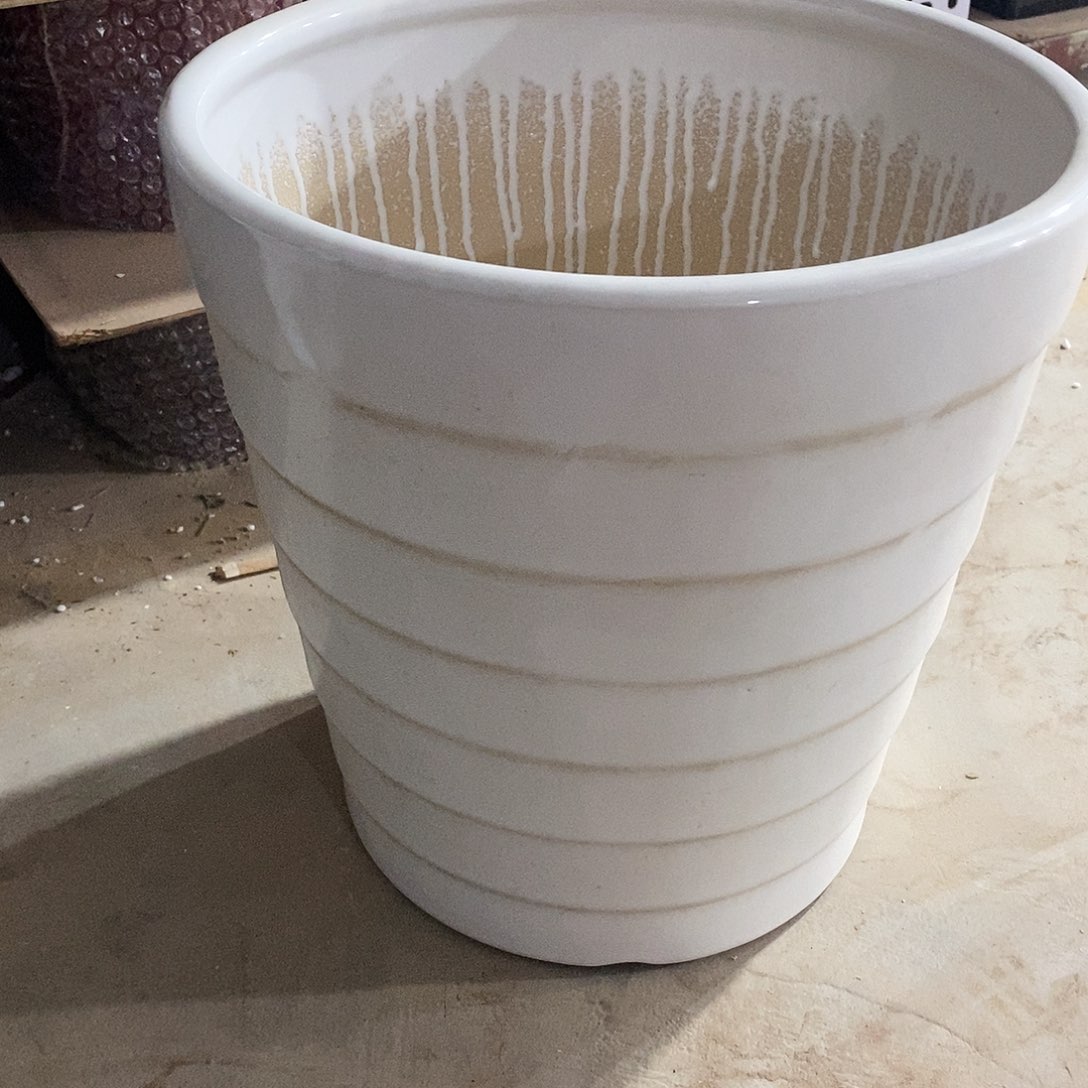 【闪购商品】陶瓷微瑕花盆-节节高30×30-1个