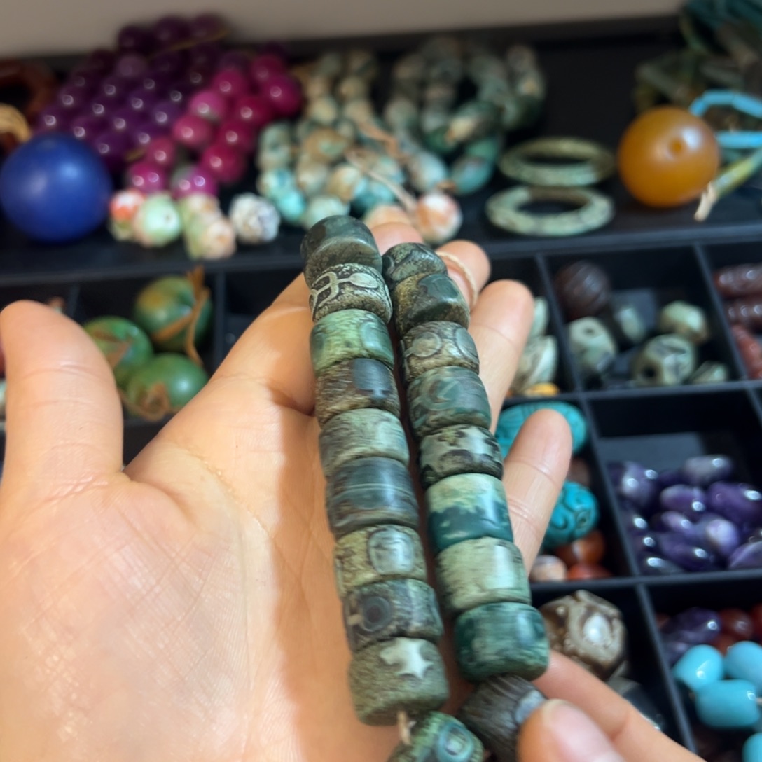 心***蕴玛瑙/玉髓合金颈饰