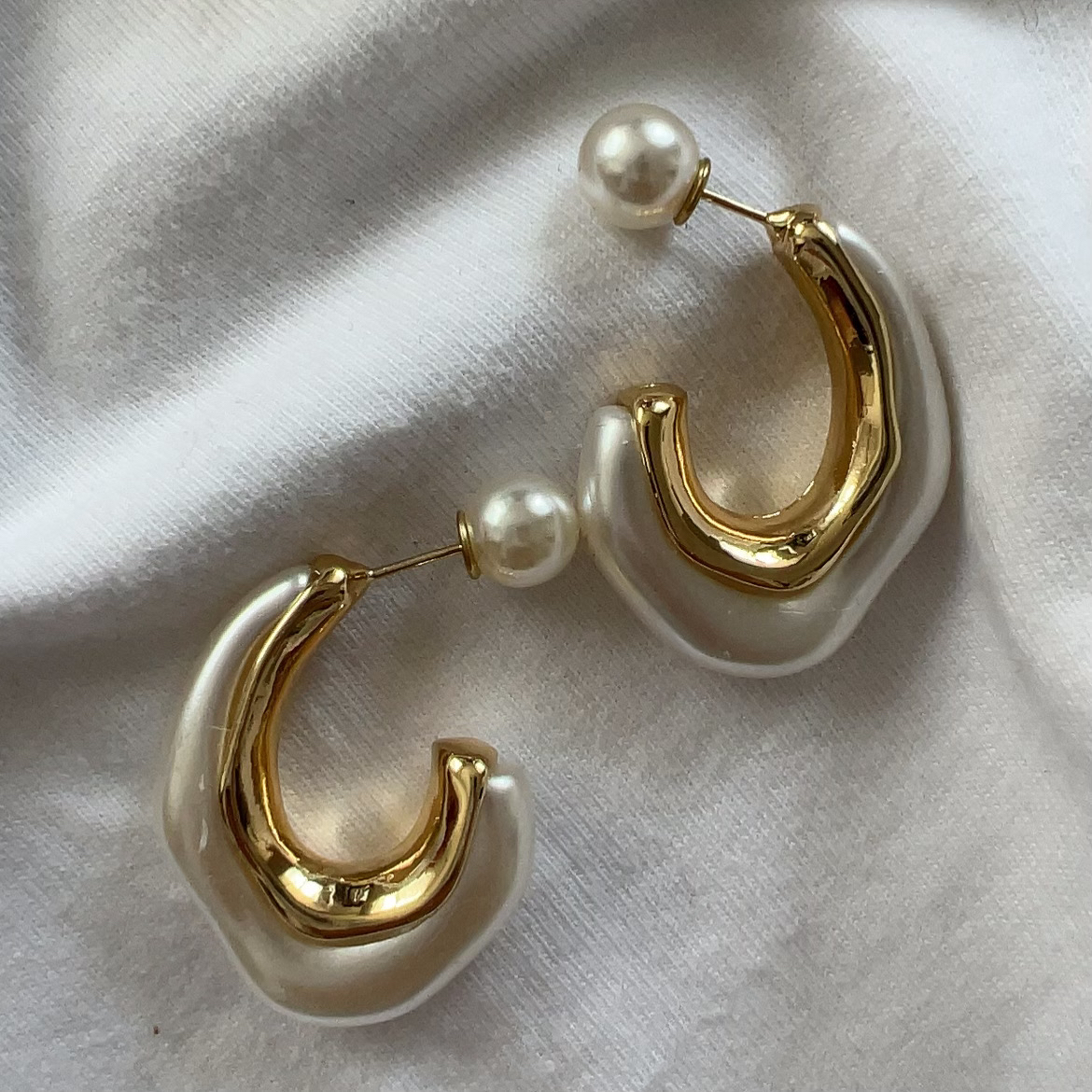 铜合金耳饰 LeFeéra 中古耳环