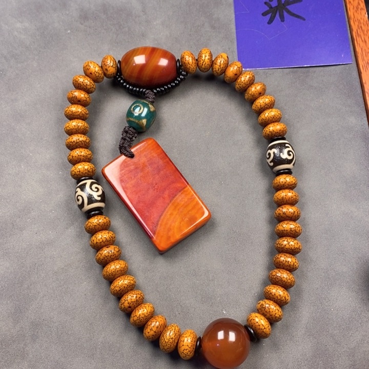 星月菩提吊坠星月