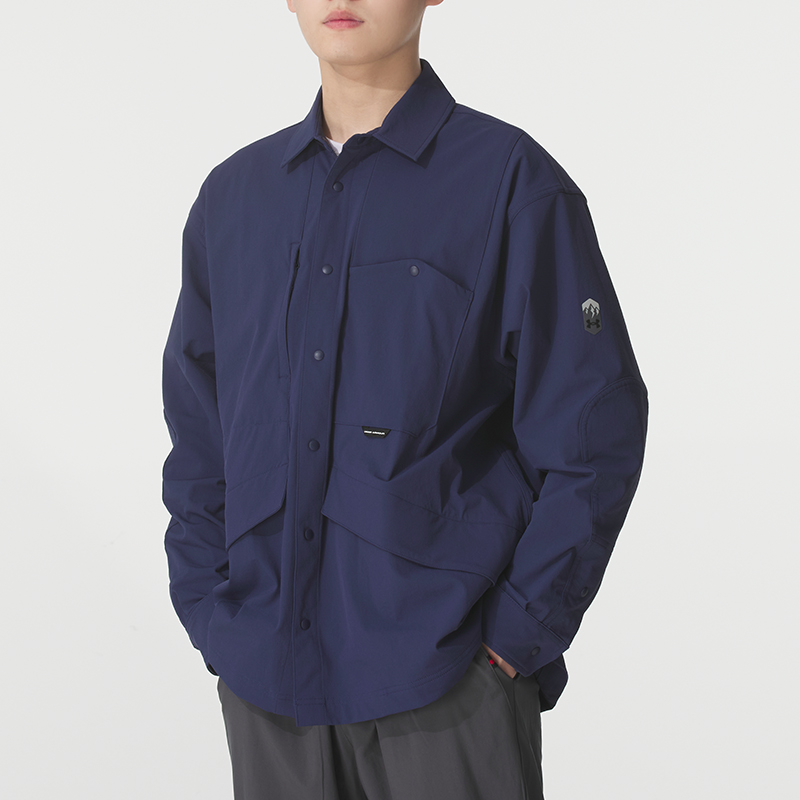 UA安德玛男款夹克2025秋季新款户外出行短款上衣时尚运动风外套