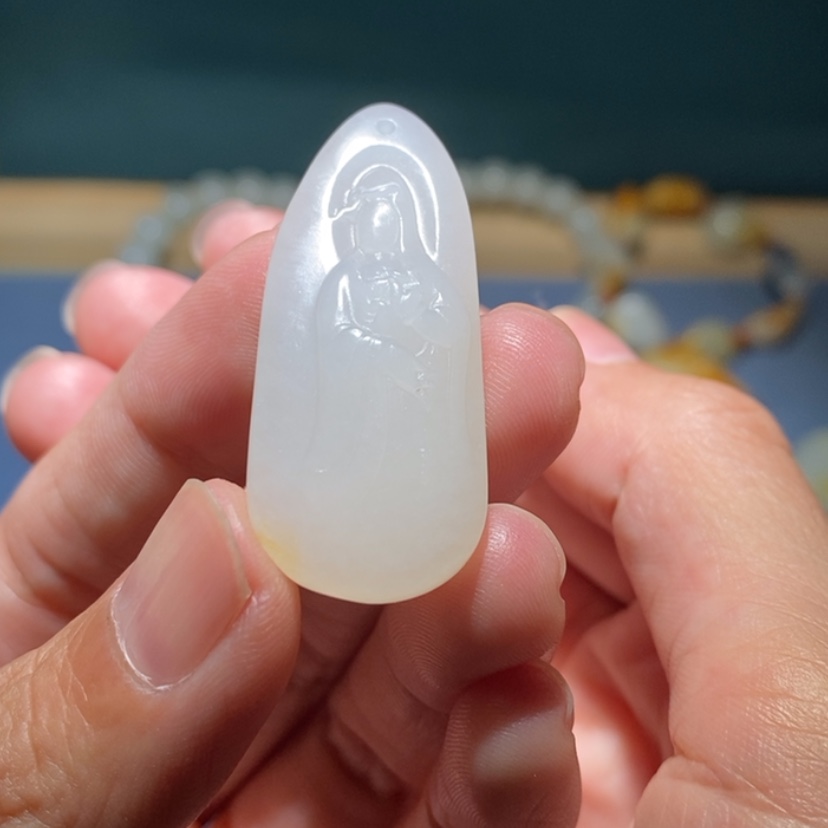 【闪购商品】和田玉（糖玉）未镶嵌颈饰