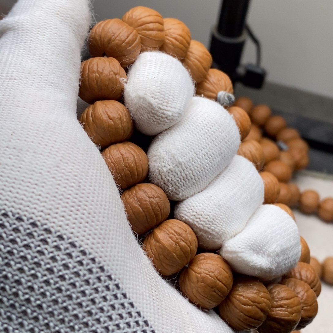 猴头核桃手串需***素