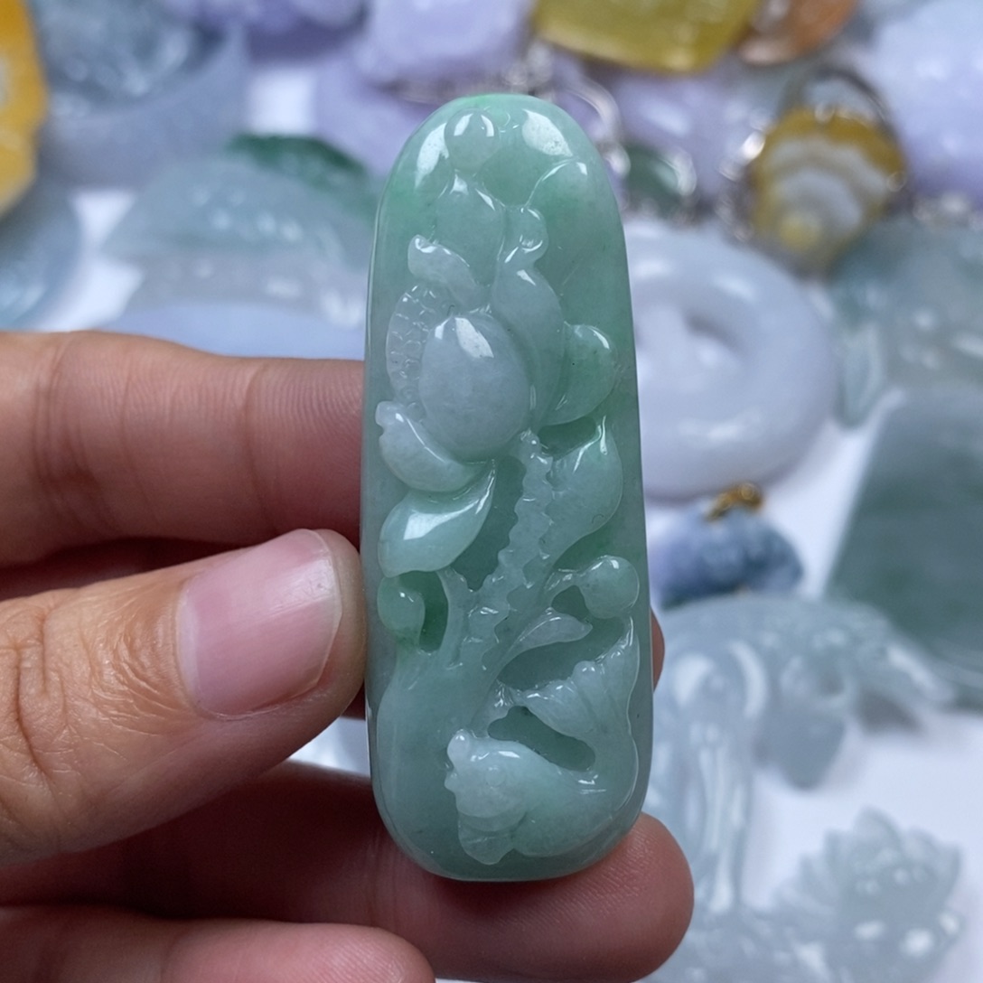 颈饰未镶嵌翡翠翡翠