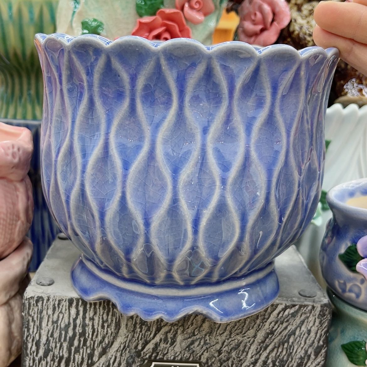 【闪购商品】陶瓷花盆