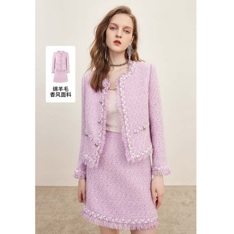 【千颂妮粉丝专享】missCOCOON香风棒球服两件套0133