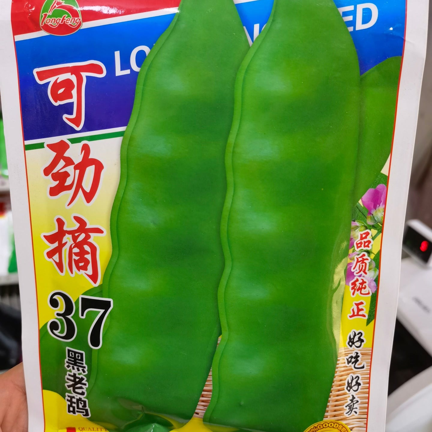 可劲摘37油豆角肉厚角宽老油豆味道开锅即烂