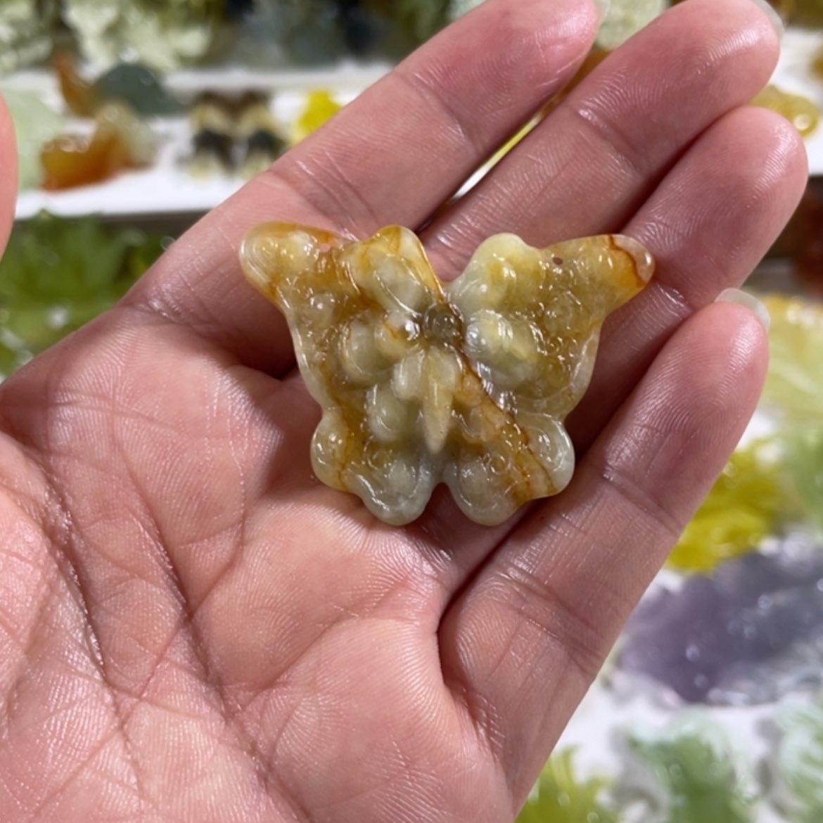 【闪购商品】未镶嵌蛇纹石玉颈饰