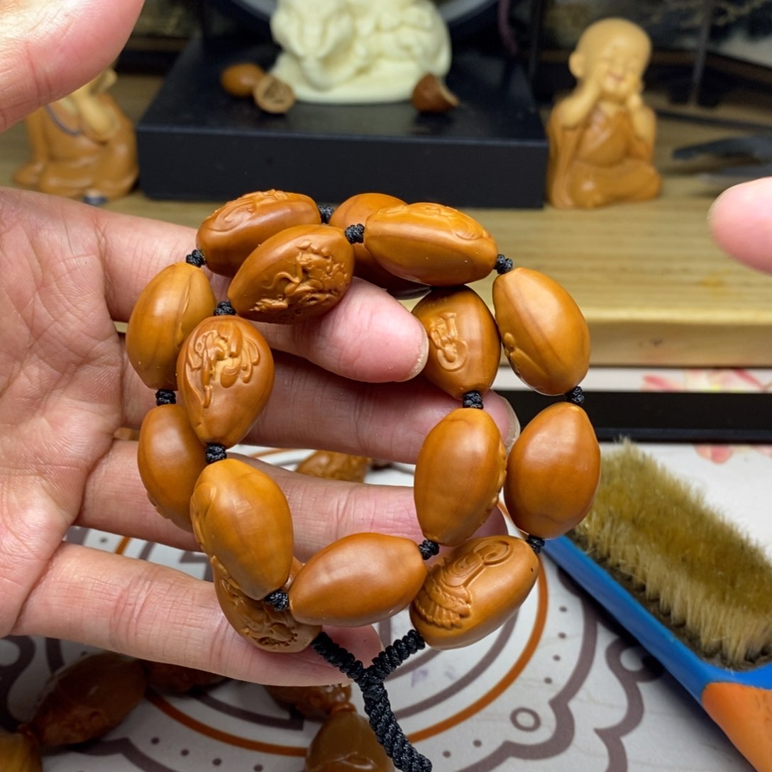 橄榄核手串/手链橄榄核雕工艺手串