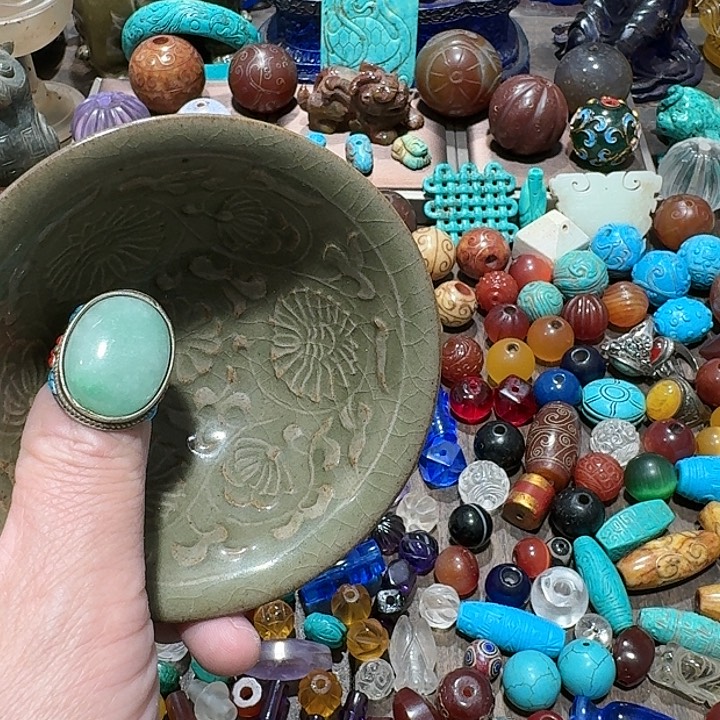 摆件信****剂瓷器艺术展区