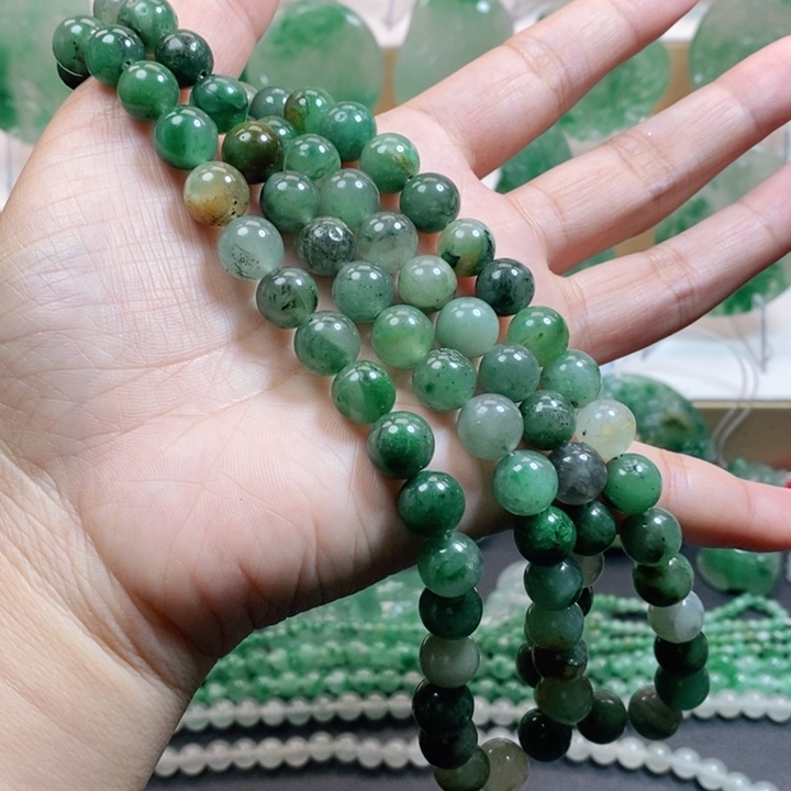 未镶嵌石英质玉珠宝半成品非洲翠