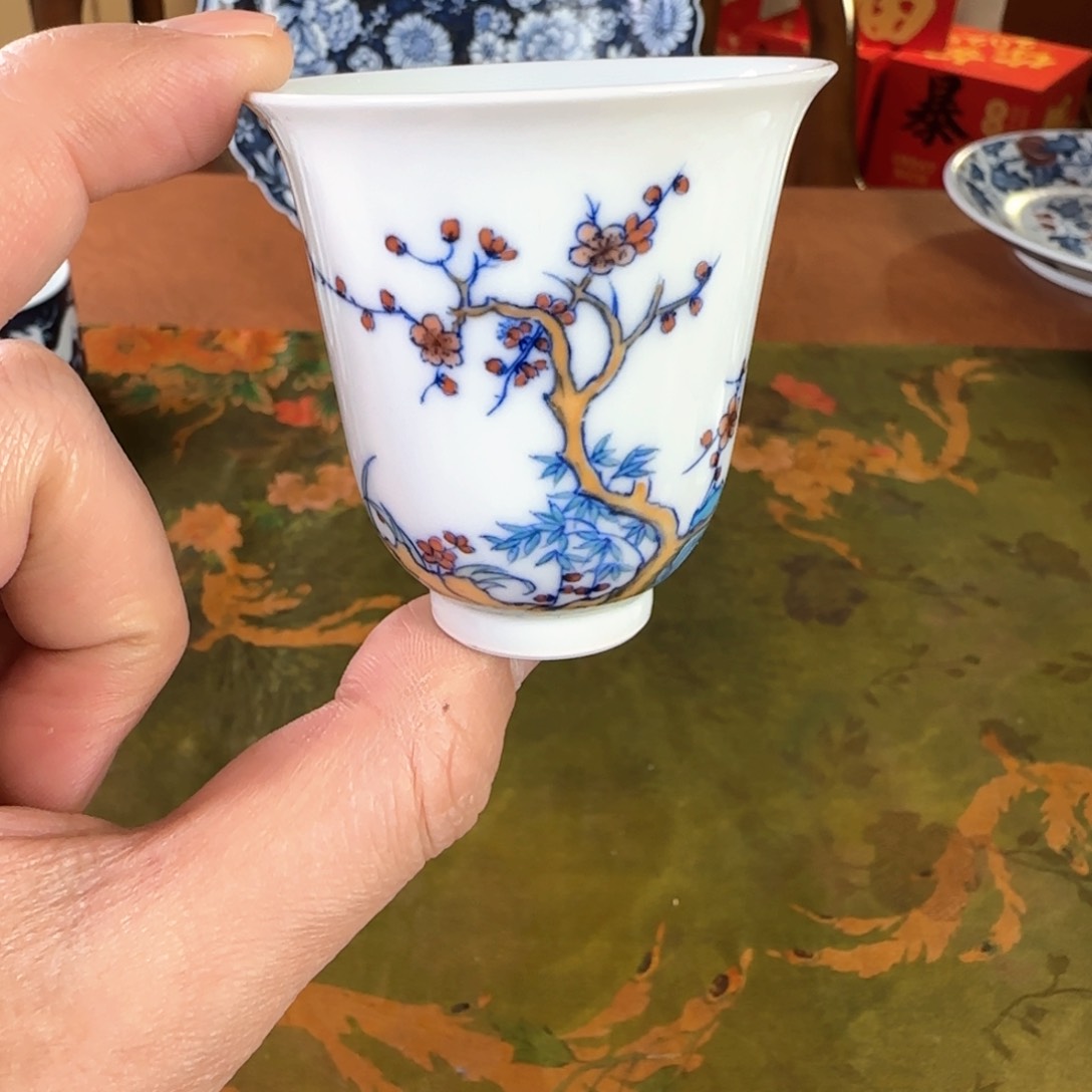 杯子景德镇手工手绘