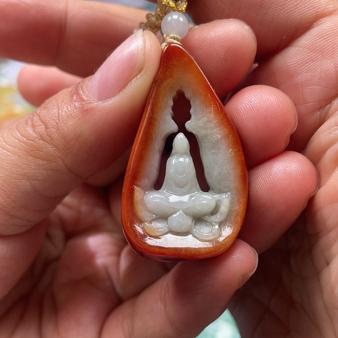 颈饰未镶嵌翡翠翡玉缘翡翠