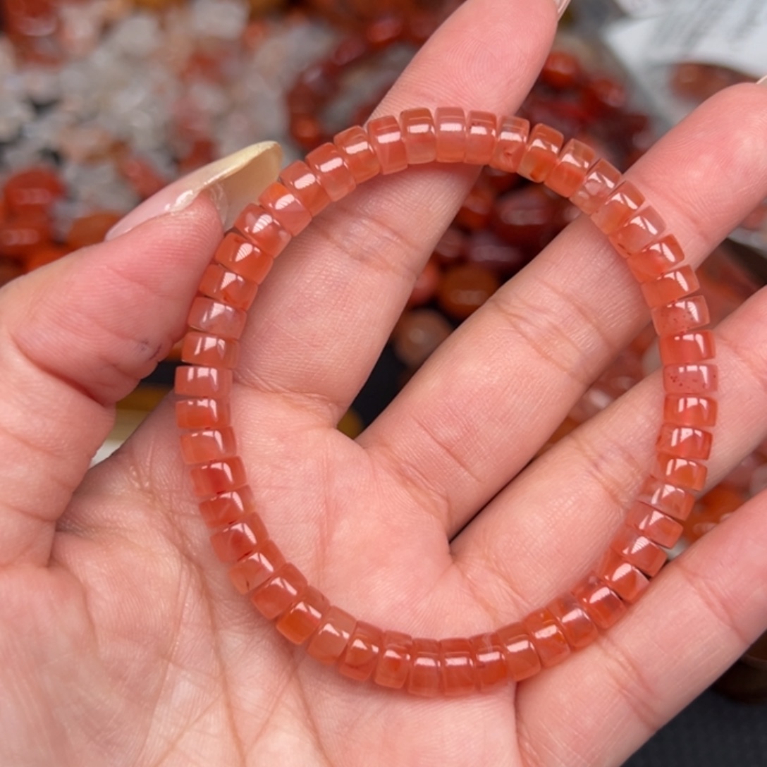 南红玛瑙未镶嵌吊坠(不含链)