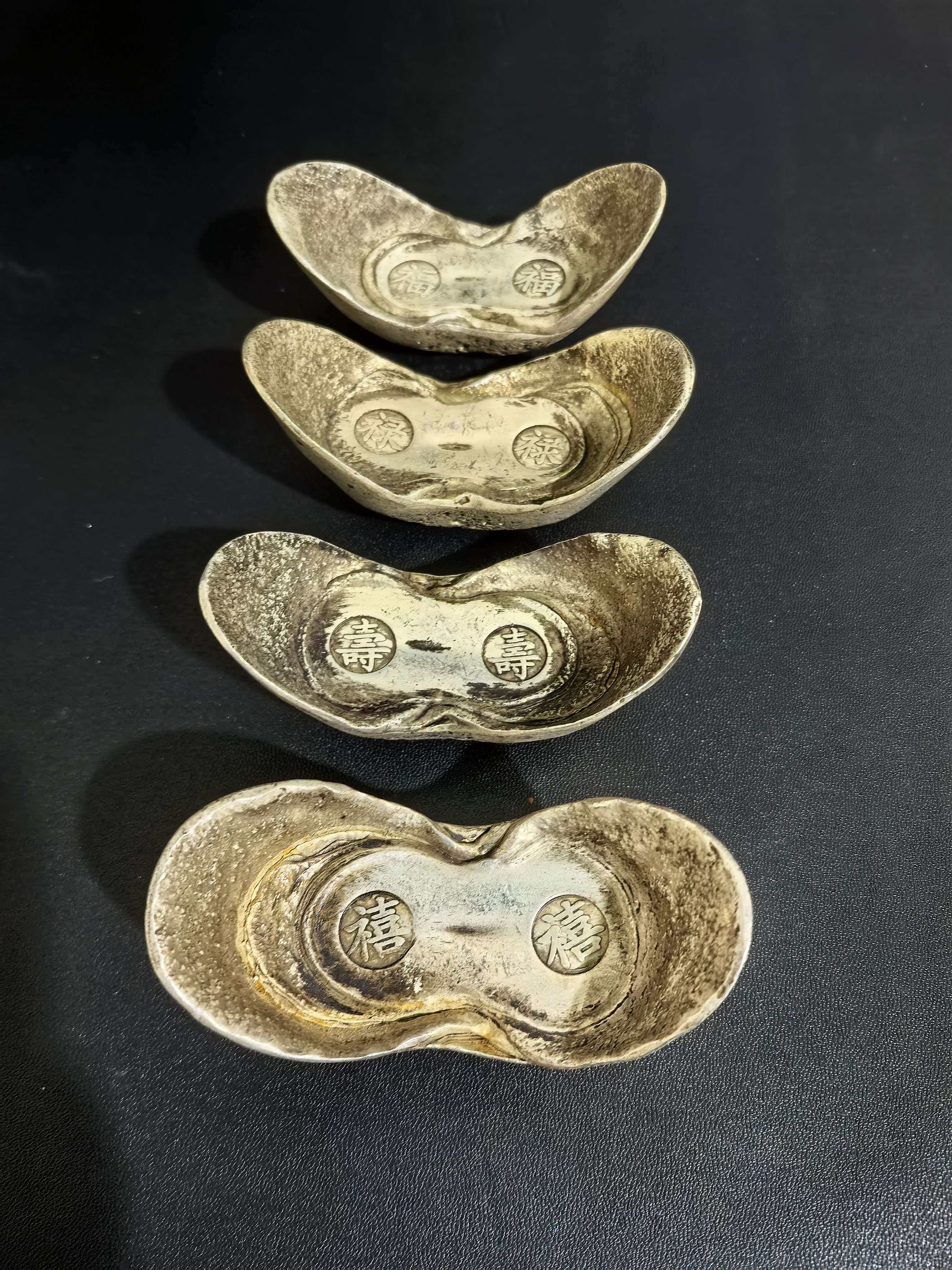 复古（4个原宝图）工艺品桌面摆件