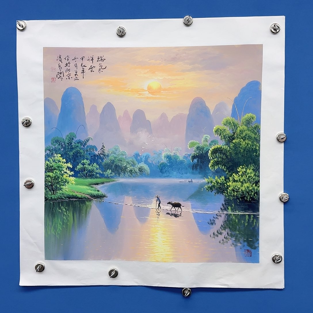 国画多次参加国内外大型