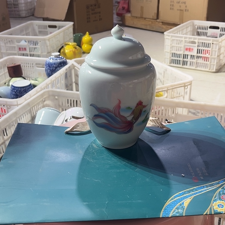 摆件茶叶罐储物罐密封罐！