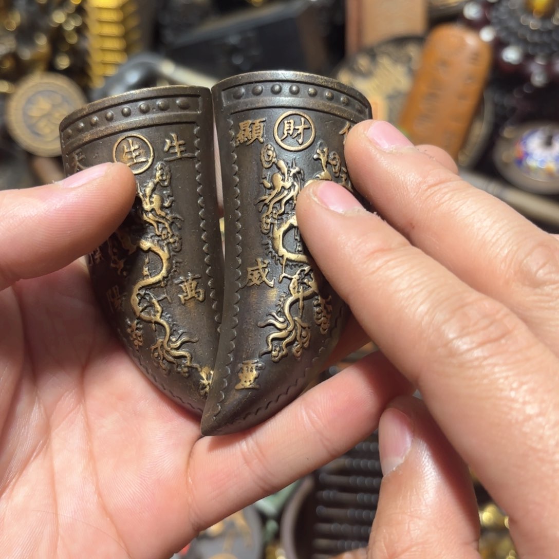 珍华铜器文玩摆件