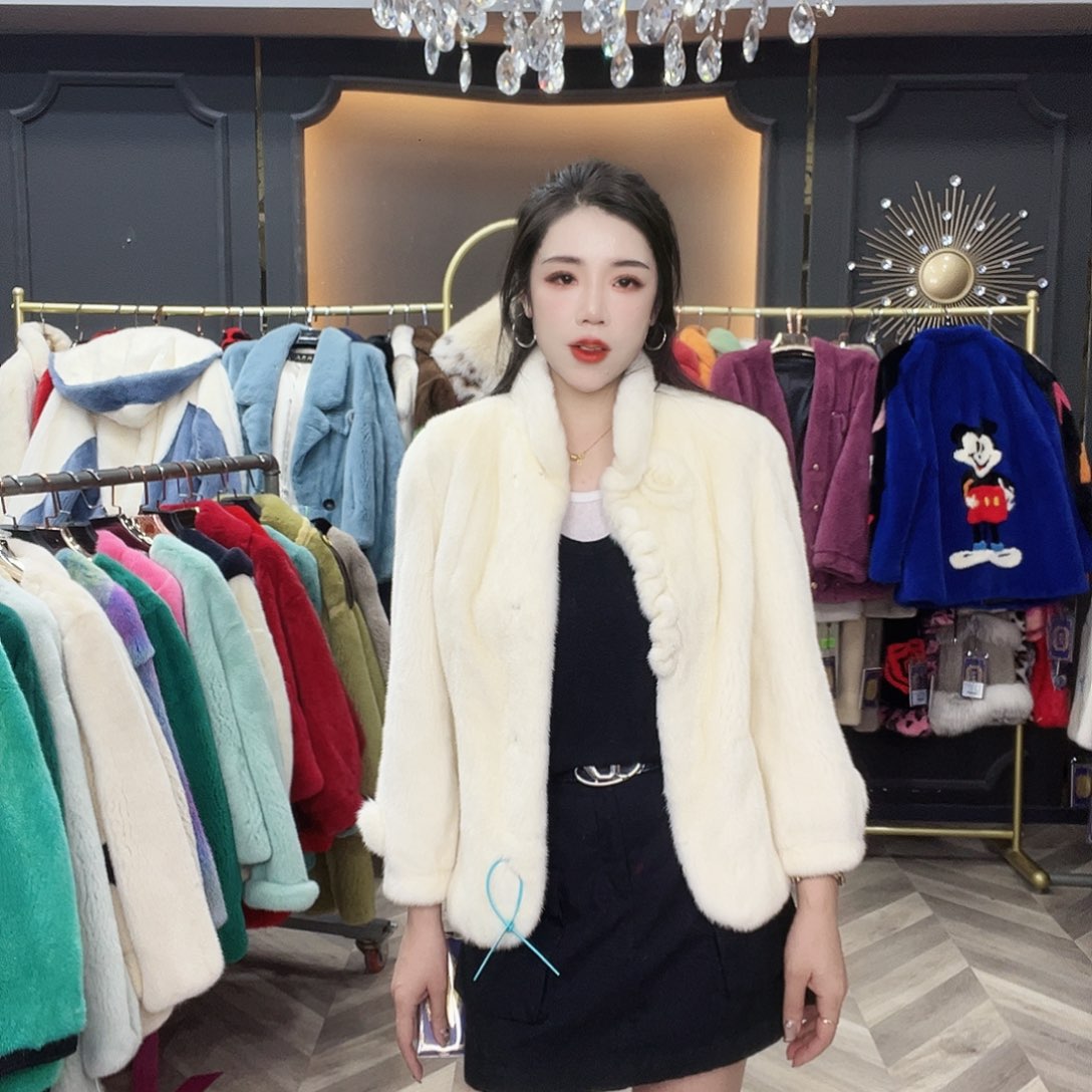 冬季新款时尚水貂毛