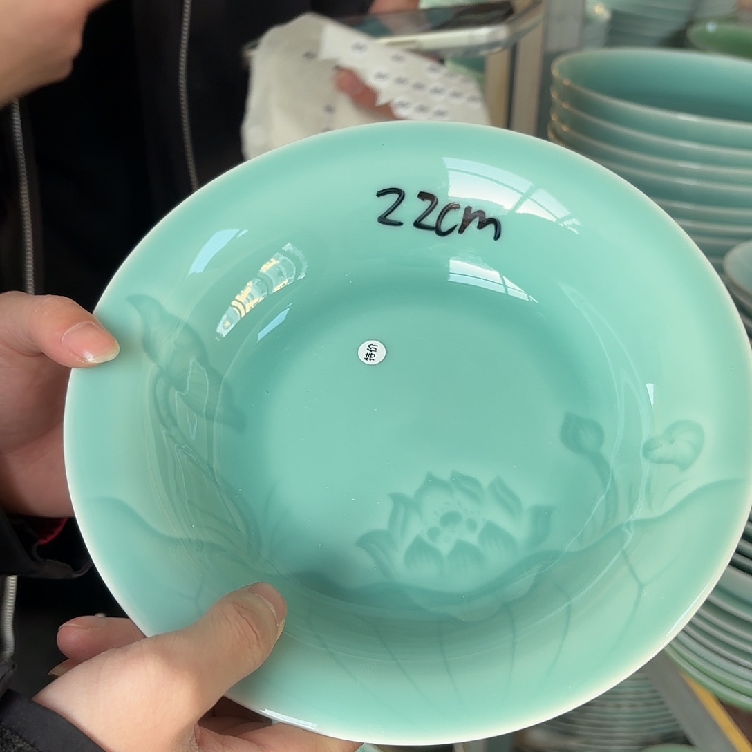 龙泉云间青瓷小米茶器