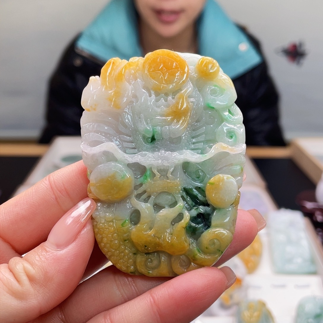 翡翠吊坠(不含链)未镶嵌