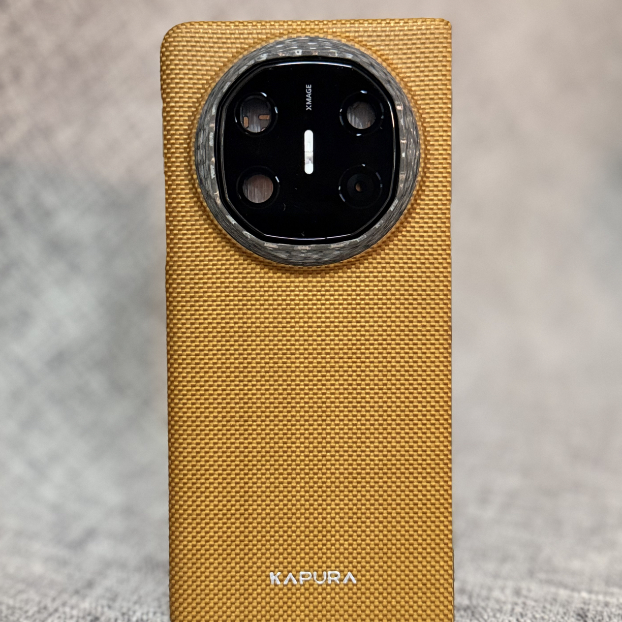 KAPURA丨华为MateX6芒种「鸿」强颗粒手感超轻薄商务手机壳