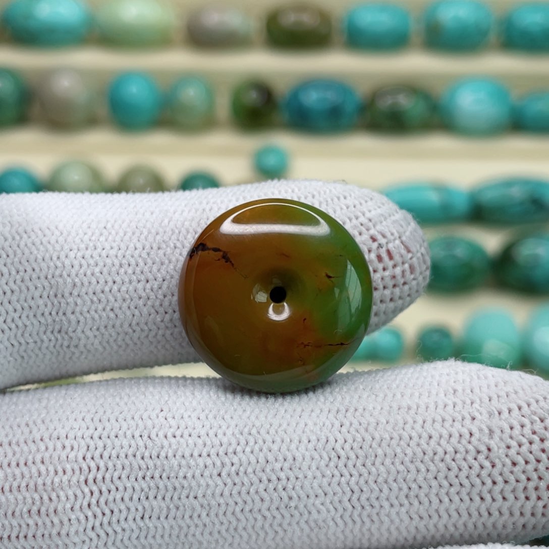 未镶嵌绿松石珠宝奇石