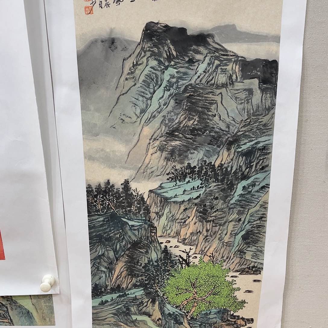 姜奇老师山水作品68×34