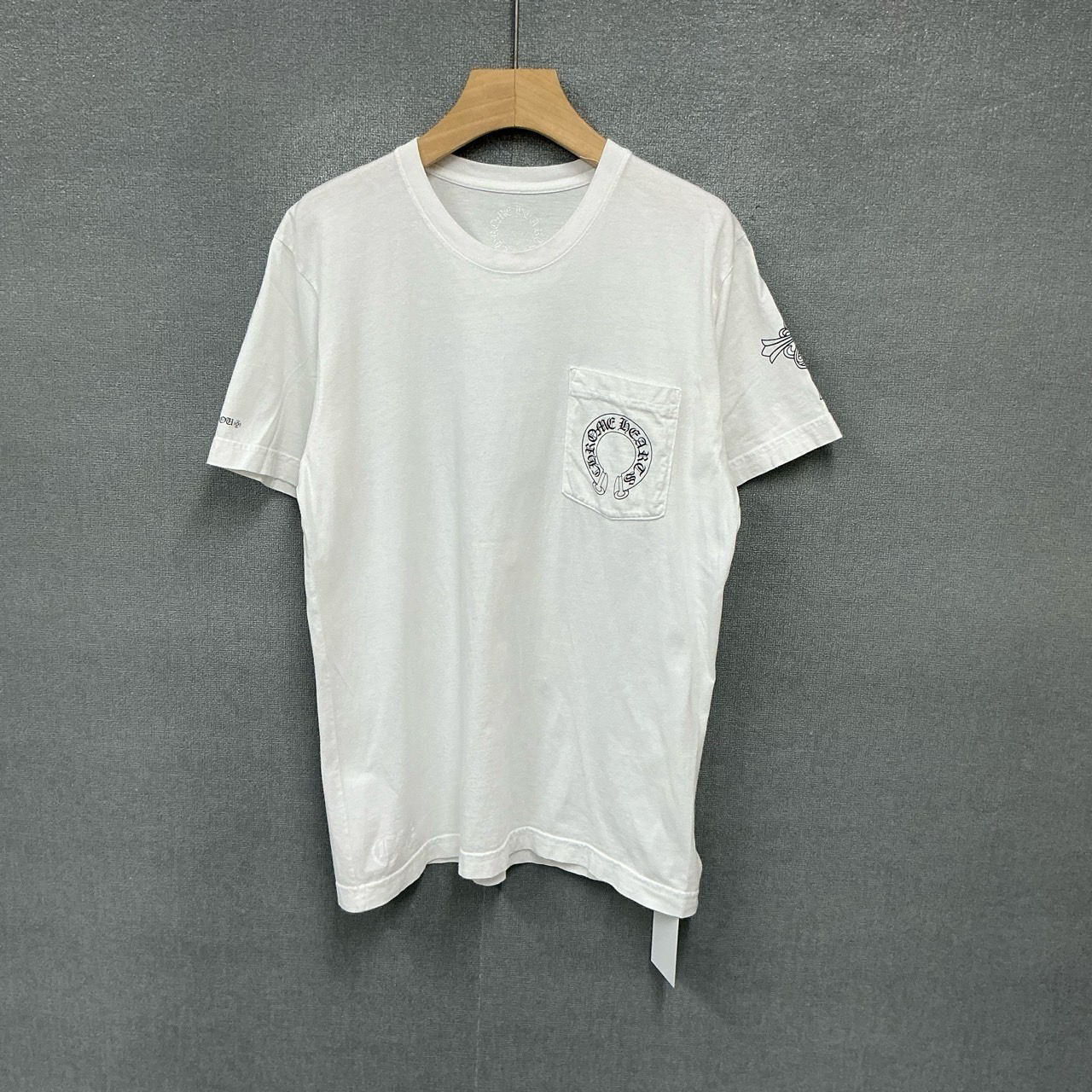 95新 Chrome Hearts/克罗心 背后三元素印花短袖T恤M码/3102