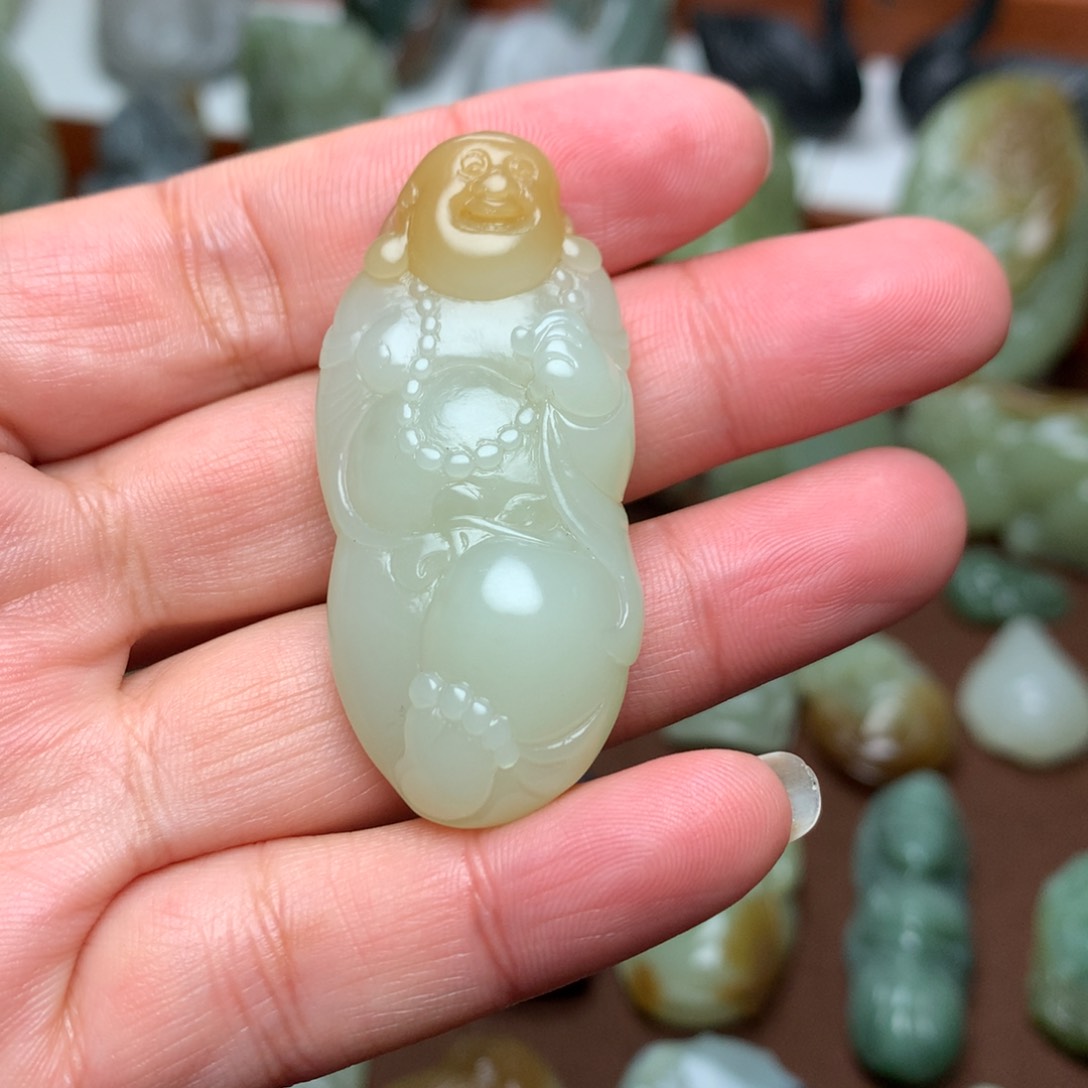 和田玉挂件未镶嵌