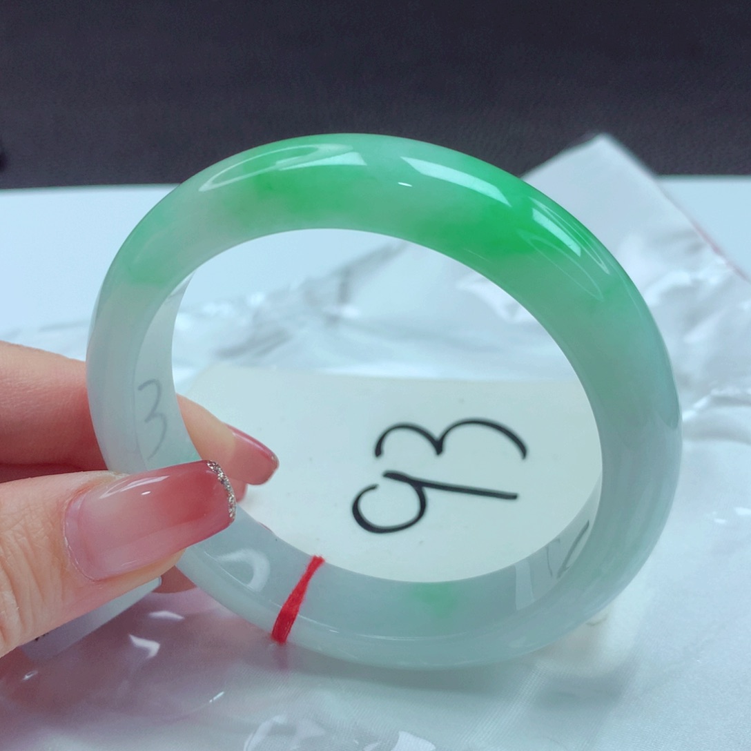 翡翠手镯未镶嵌手镯58