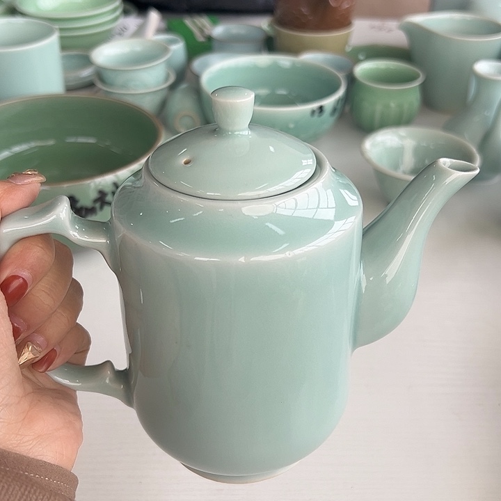 小米茶器龙泉青瓷