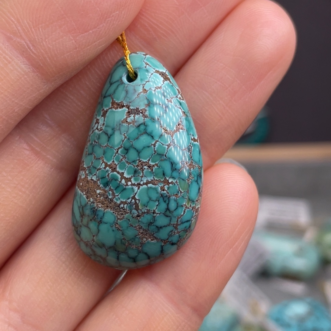 未镶嵌绿松石珠宝奇石