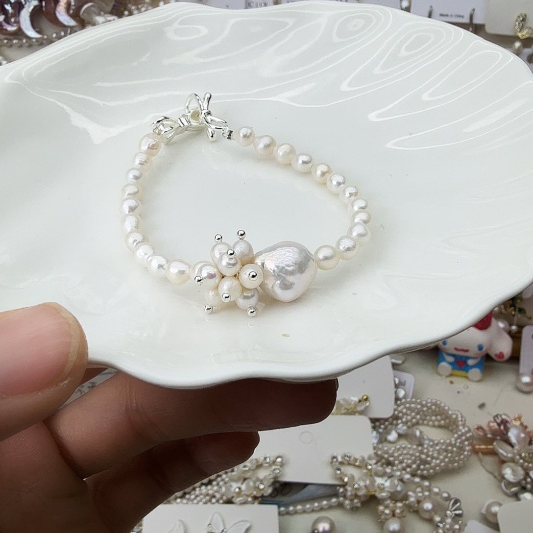 淡水珍珠颈饰未镶嵌