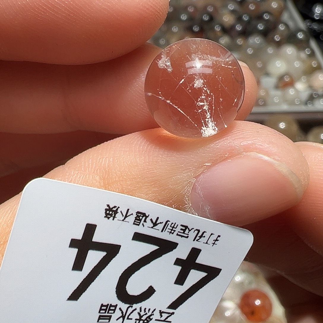 水晶未镶嵌珠宝半成品