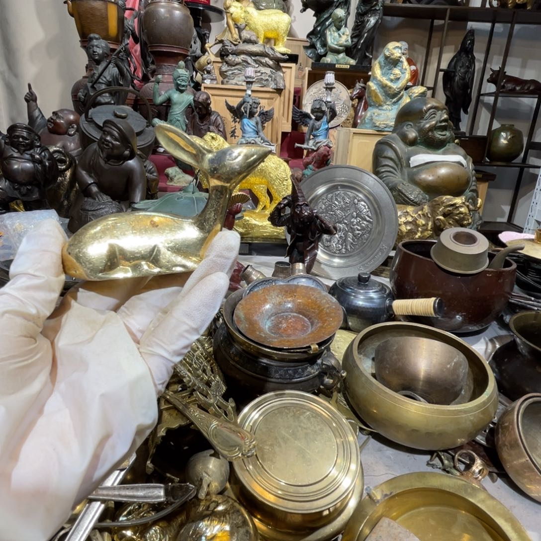 大阪回流铜器摆件27