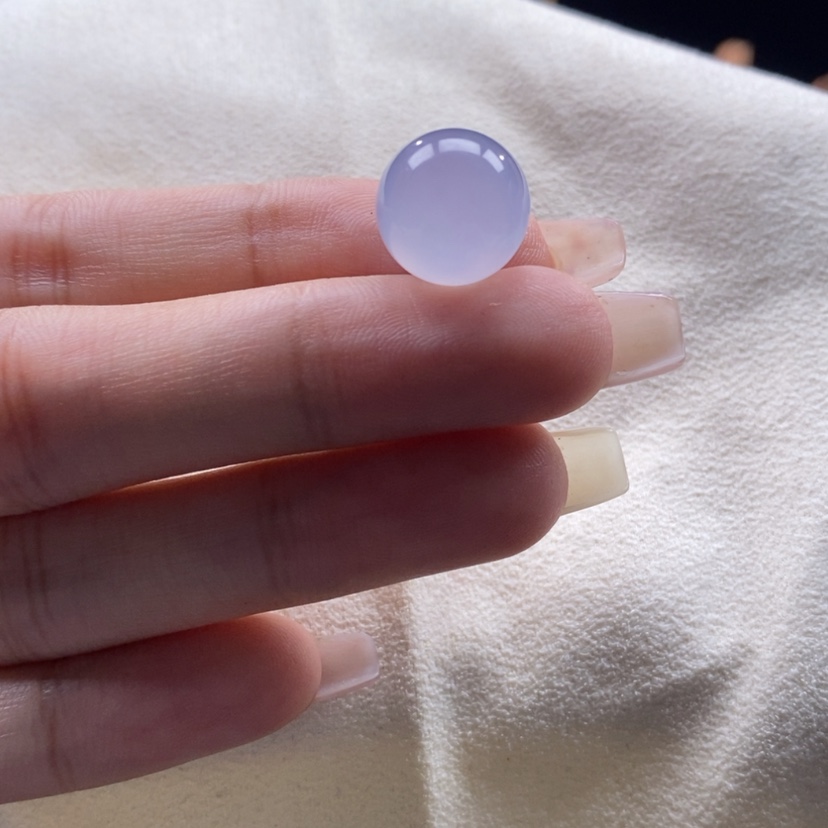 【闪购商品】翡翠颈饰未镶嵌冰蓝紫珠卡13